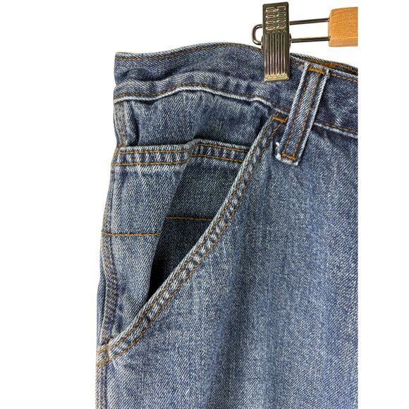 VTG 2000's Distressed Skater Carpenter Faded Glory Denim Jeans, Men's 42 Waist - Picture 6 of 12